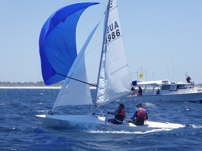 Day 3 – Jerwoods finish - Gemmill Homes Flying 15 Australian Championship © Jonny Fullerton